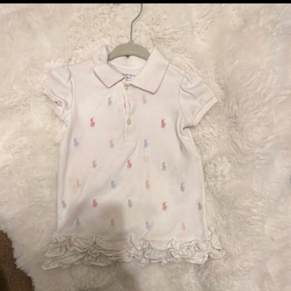Ralph Lauren Kids Polo with Pastel Accents